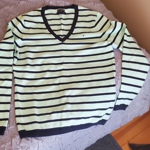 Tommy Hilfiger Navy & Mint Sweater